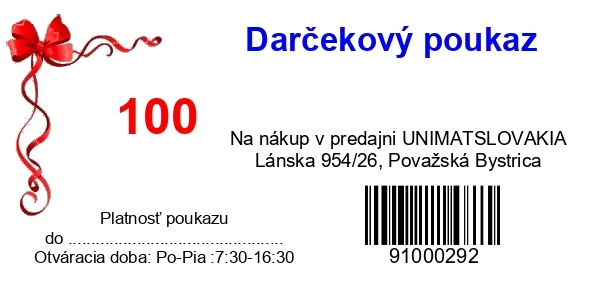 Darčekový poukaz 100€